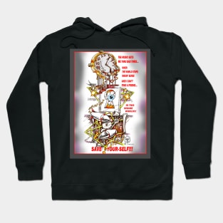 MUSIC GETS ME THRU - SAVE YOUR-SELF Hoodie